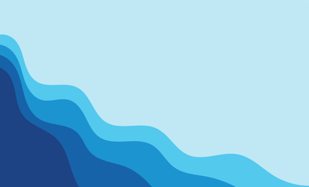 Wave blue background vector wallpaper - MasterBundles