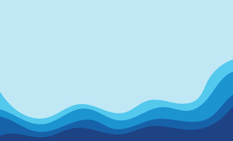 Wave blue background vector wallpaper - MasterBundles