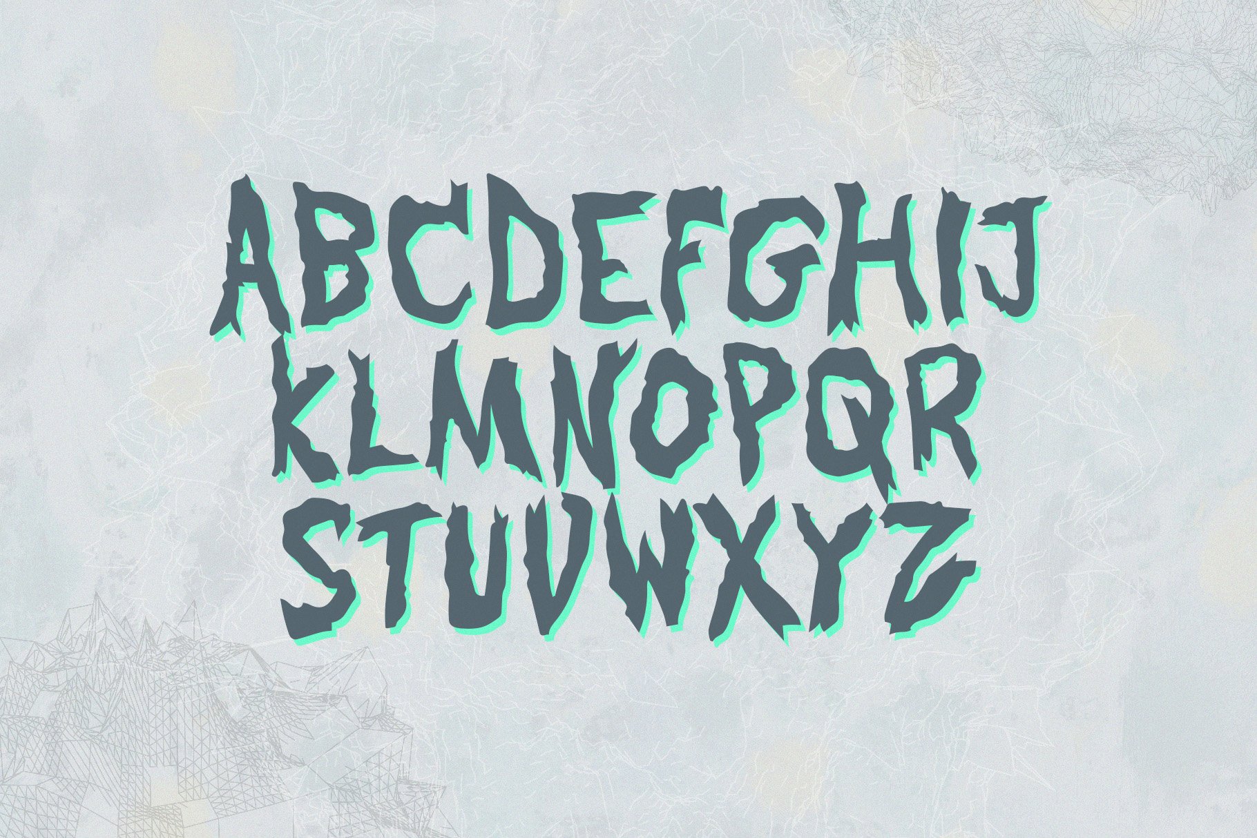 Wavelength Typeface preview image.