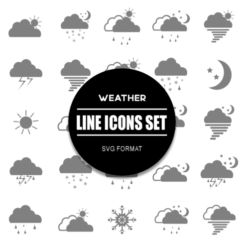 Weather Icon Set cover image.