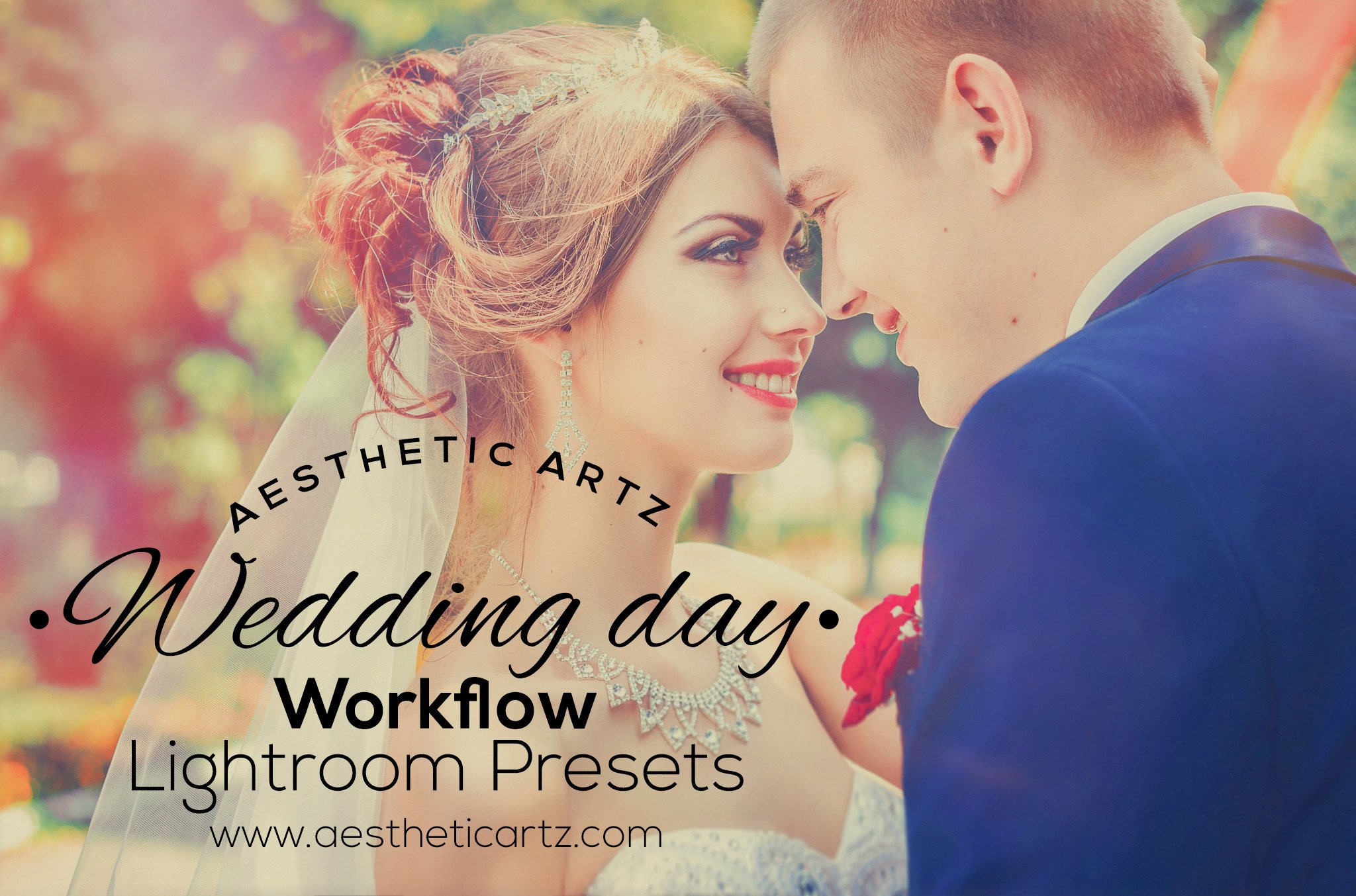 Wedding Day Lightroom Workflowcover image.