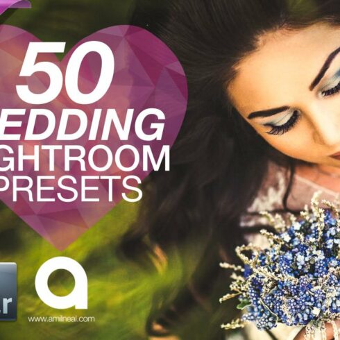 50 Wedding Lightroom Presetscover image.