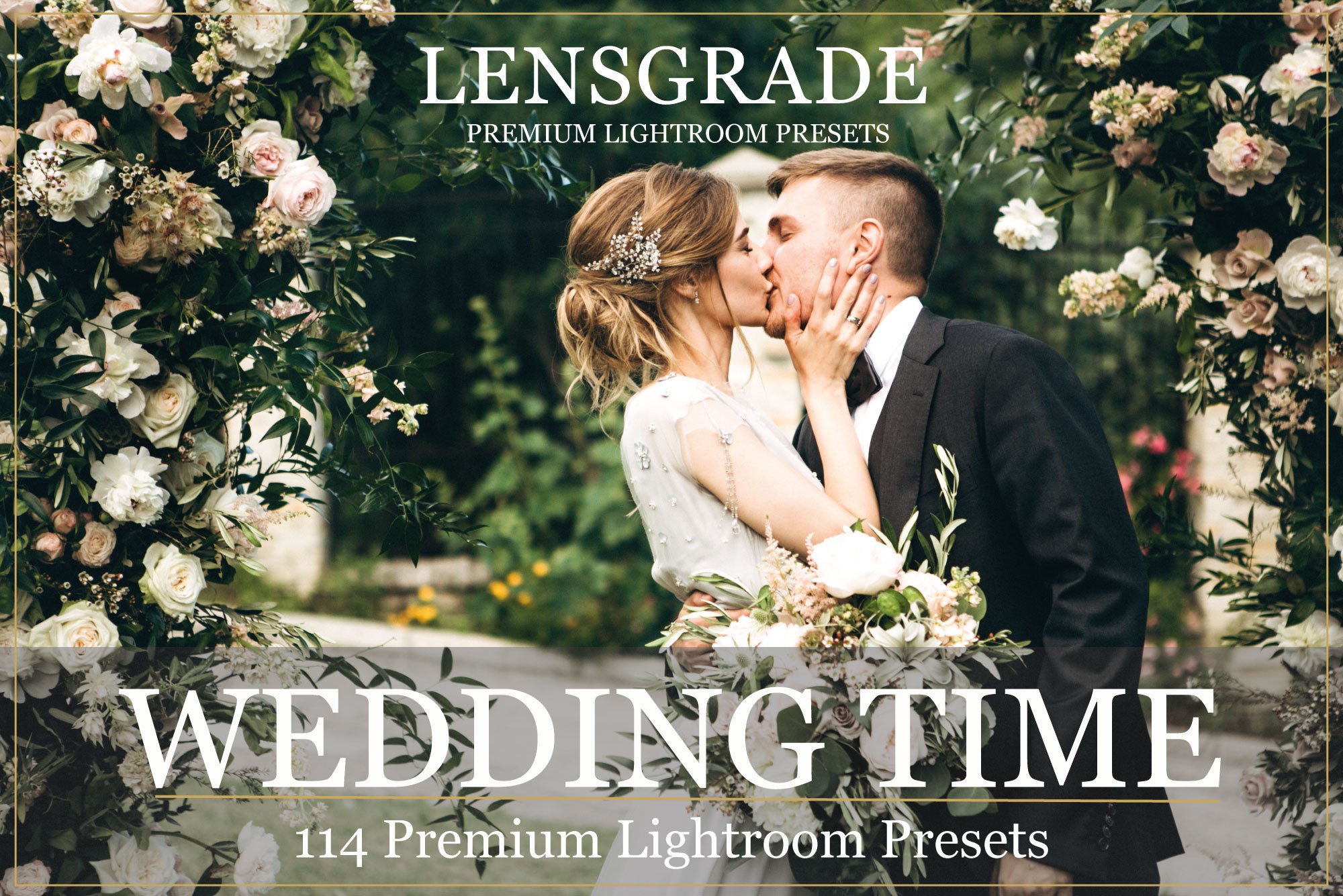 Wedding Presets for Lightroomcover image.