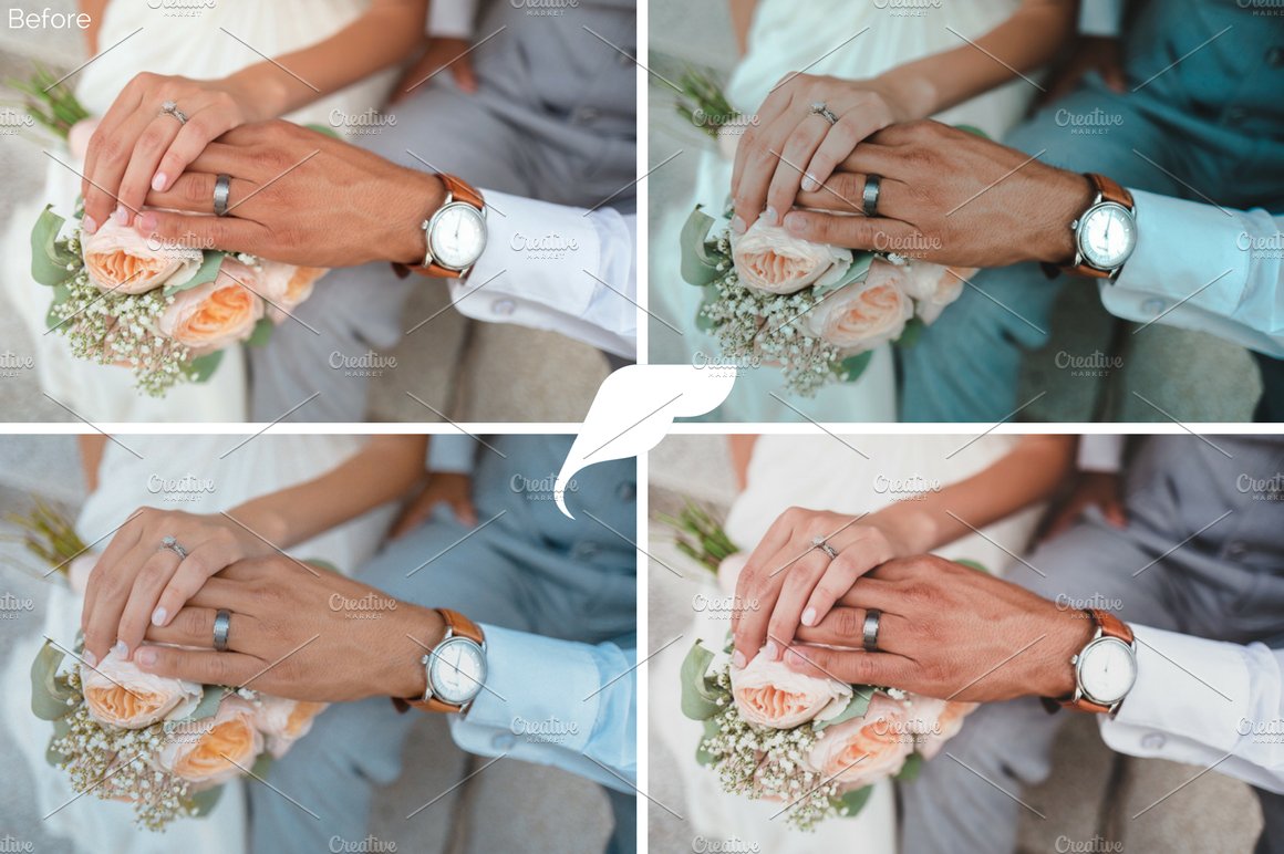 wedding tones lightroom presets filtercrave preview images4 108