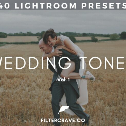 40 Wedding Lightroom Presets Bundlecover image.