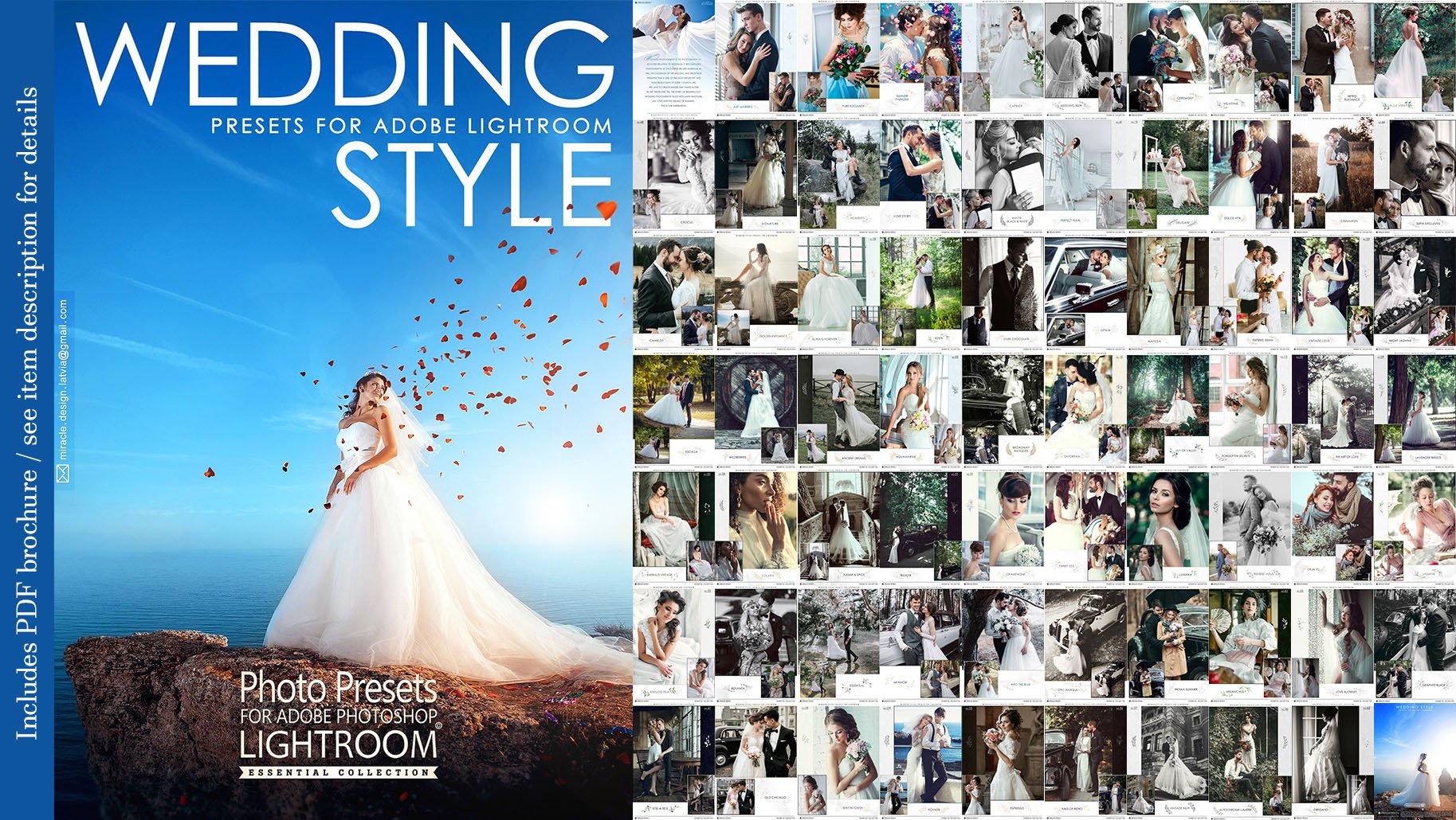 Presets for Lightroom / Weddingpreview image.
