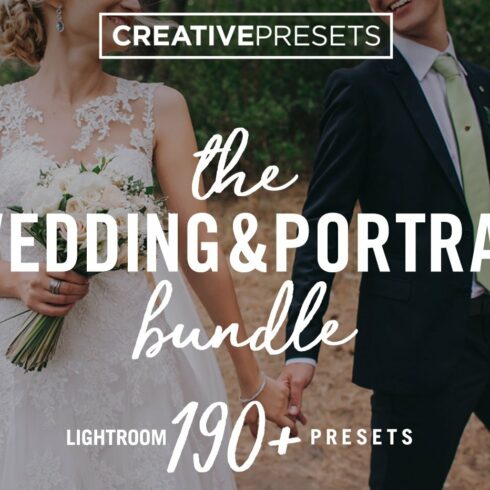 Wedding & Portrait Lightroom Presetcover image.