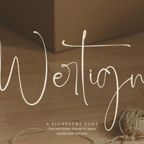 Wertign cover image.