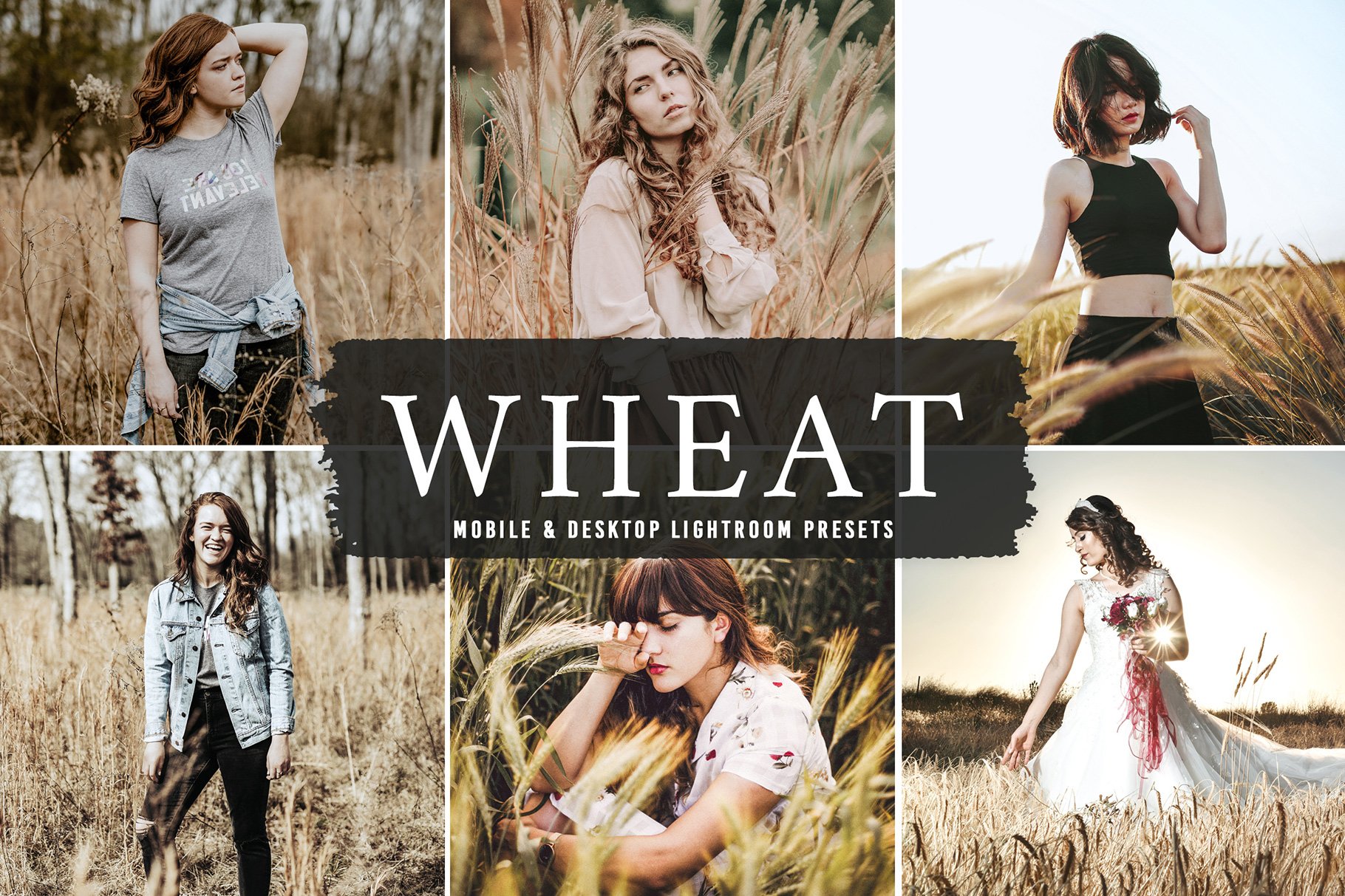 Wheat Pro Lightroom Presetscover image.