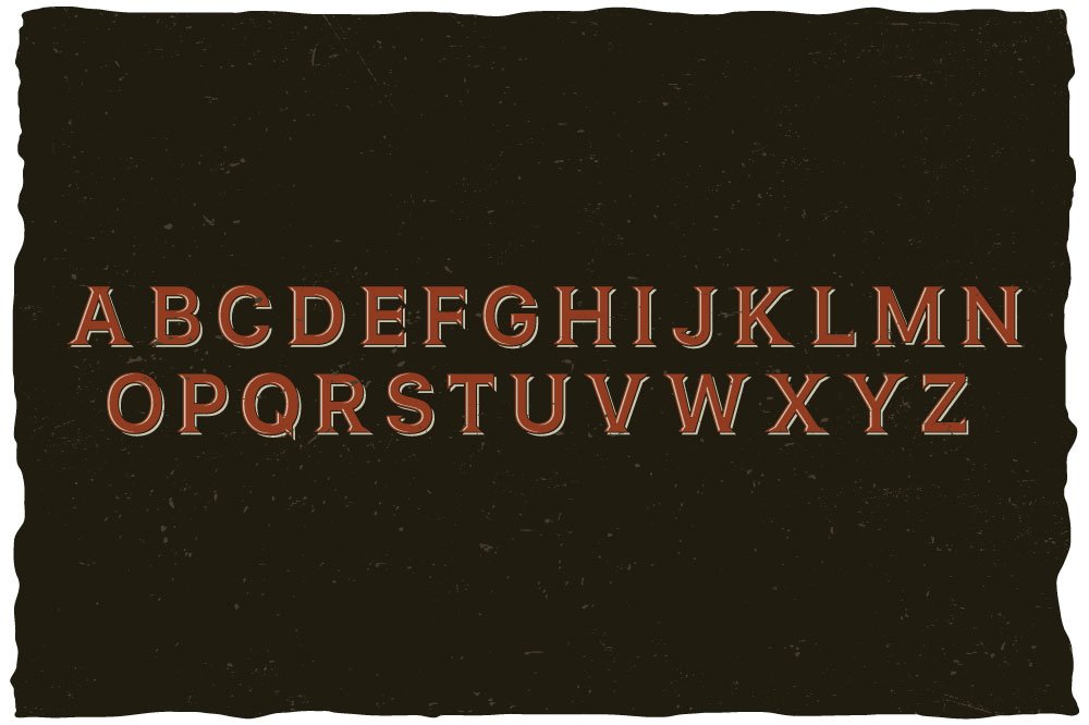 Whiskey Shine Typeface preview image.