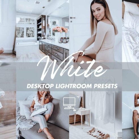 WHITE VIBE Desktop Lightroom Presetscover image.