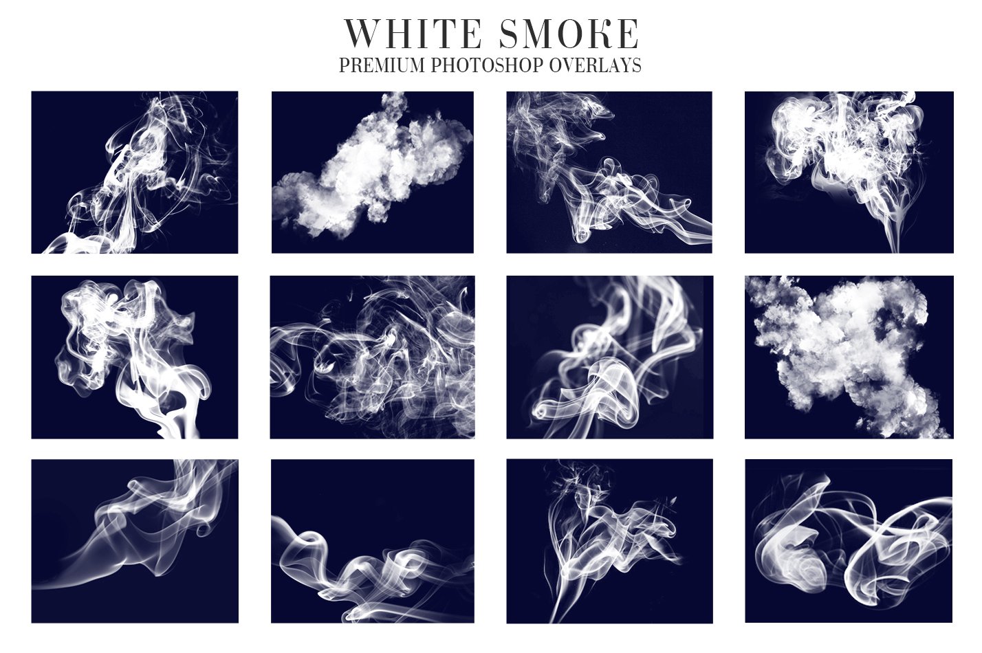 White Smoke Overlays Photoshoppreview image.