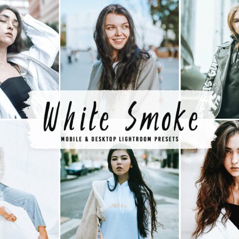 White Smoke Pro Lightroom Presetscover image.