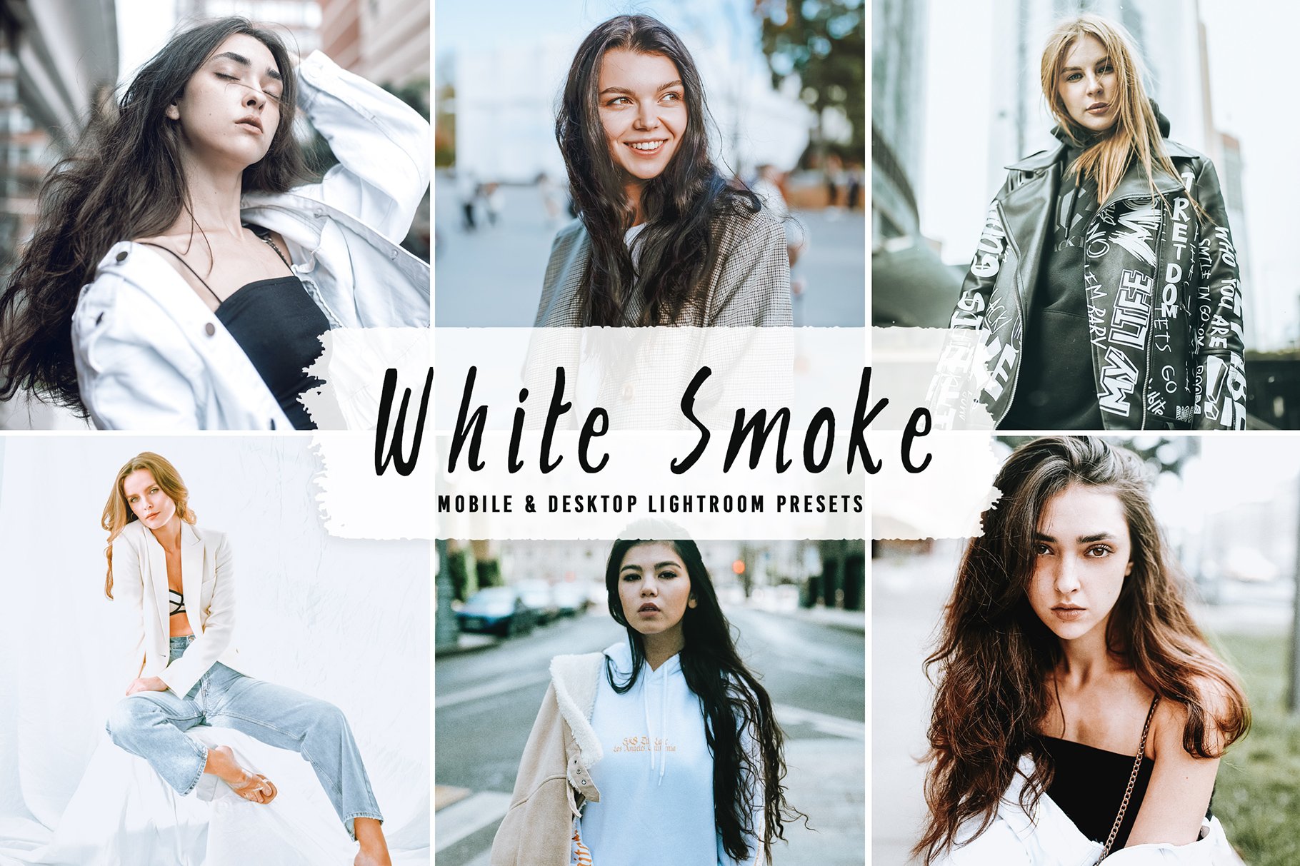 White Smoke Pro Lightroom Presetscover image.