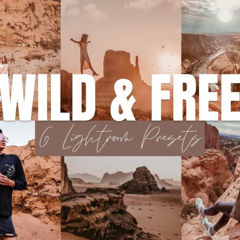 Wild & Free - Lightroom Presets Packcover image.