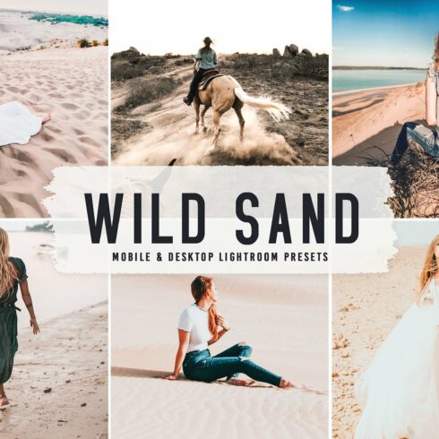 Wild Sand Pro Lightroom Presetscover image.