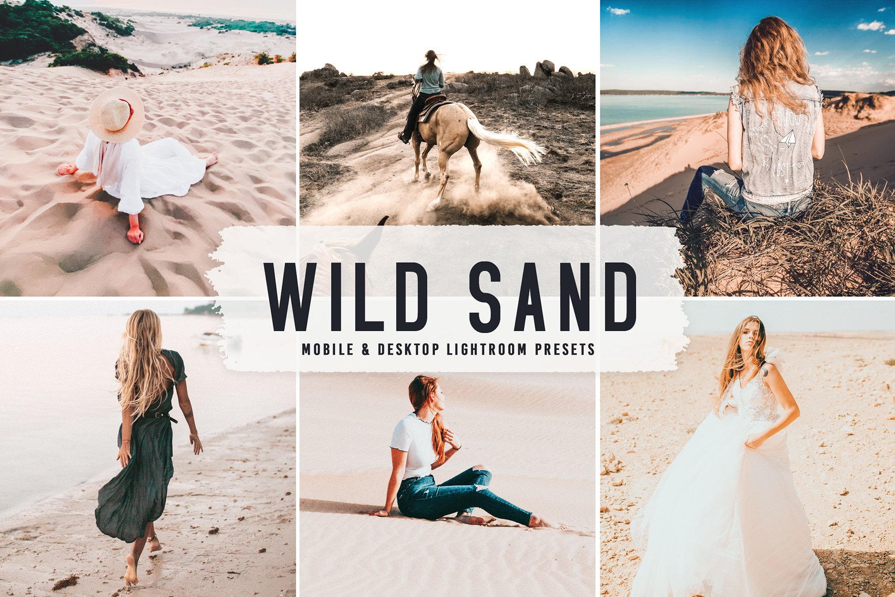 Wild Sand Pro Lightroom Presetscover image.