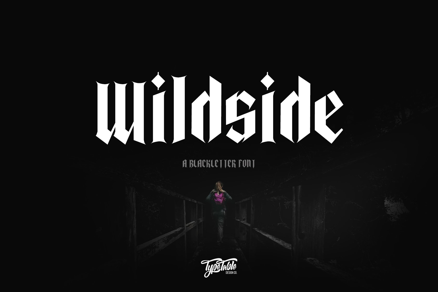 Wildside Blackletter Font cover image.