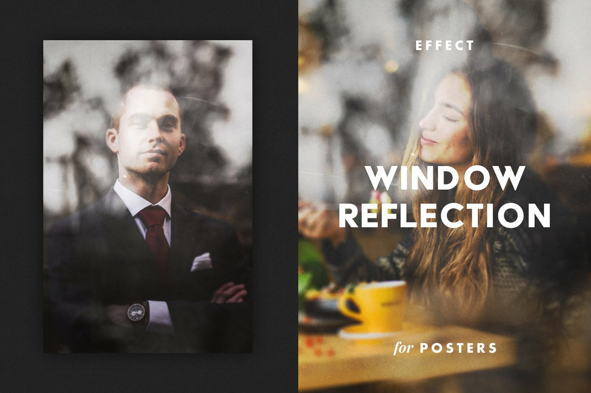 Window Reflection Effect for Posters – MasterBundles