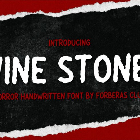 Wine Stoney cover image.