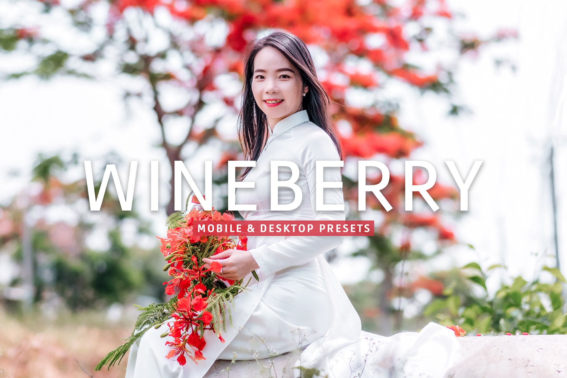 Wineberry Pro Lightroom Presetscover image.