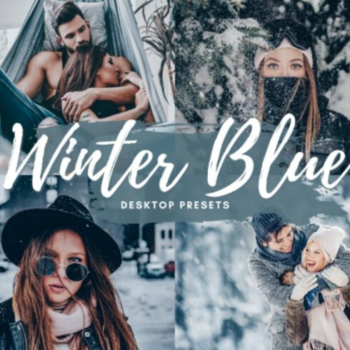 WINTER BLUE Desktop Lightroom Presetcover image.