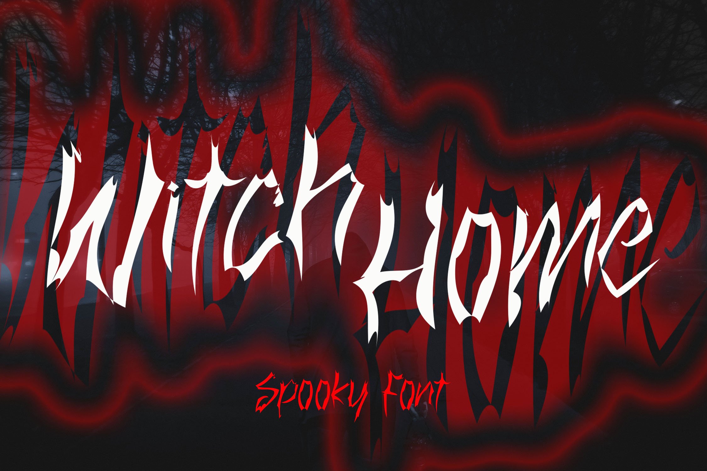 Witch Home - Halloween Font cover image.