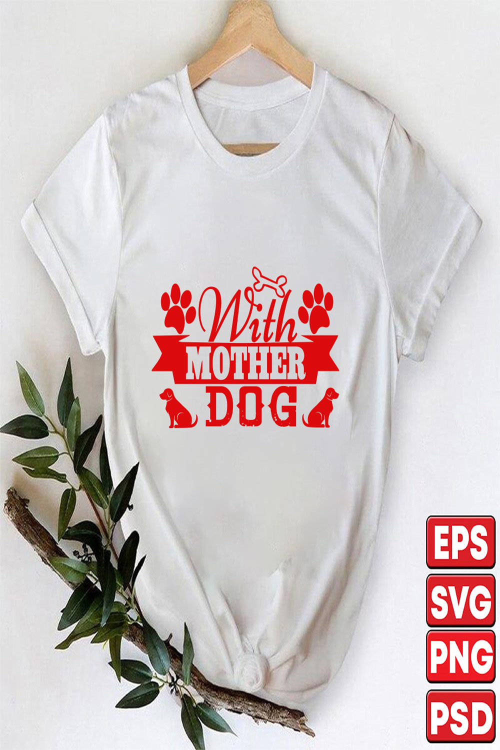 with Mother dog pinterest preview image.