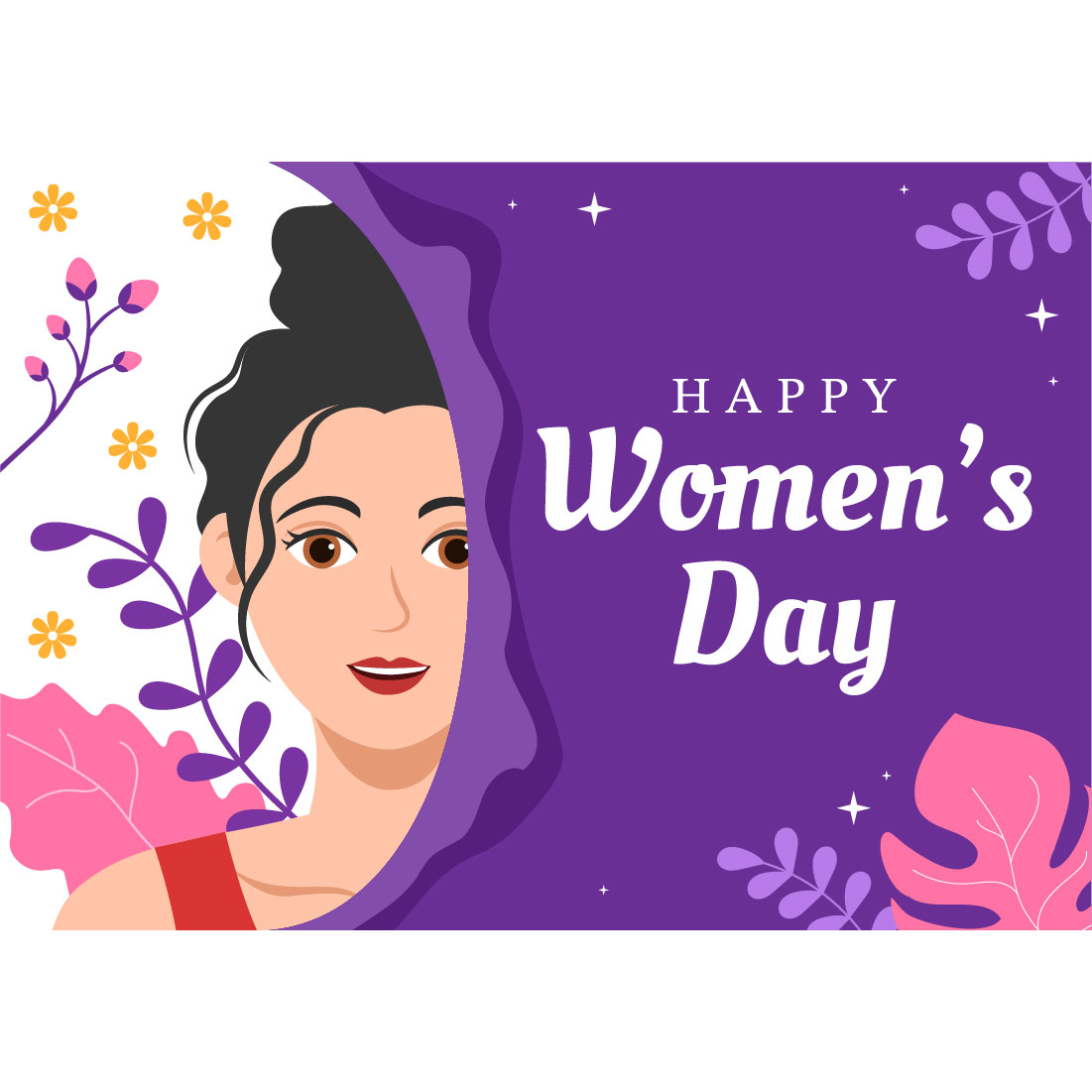 16 International Women\'s Day Illustration preview image.