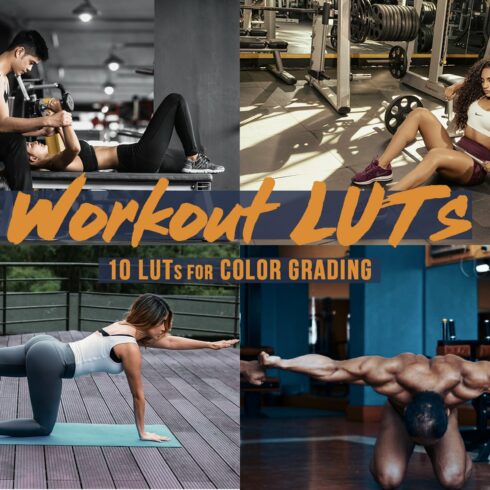 Workout - Sports LUTs Bundlecover image.