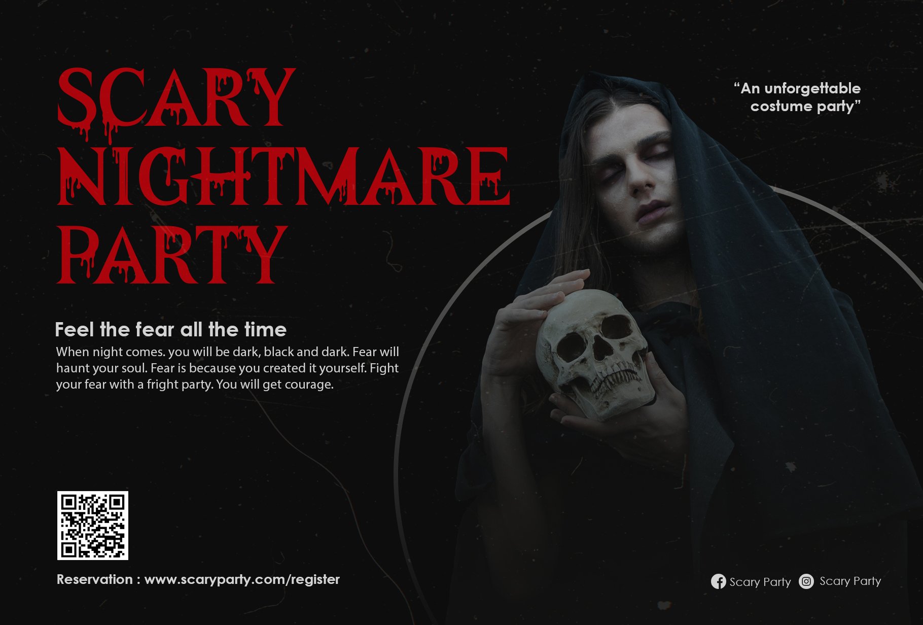 Halloween Night | Nightmare Typeface preview image.