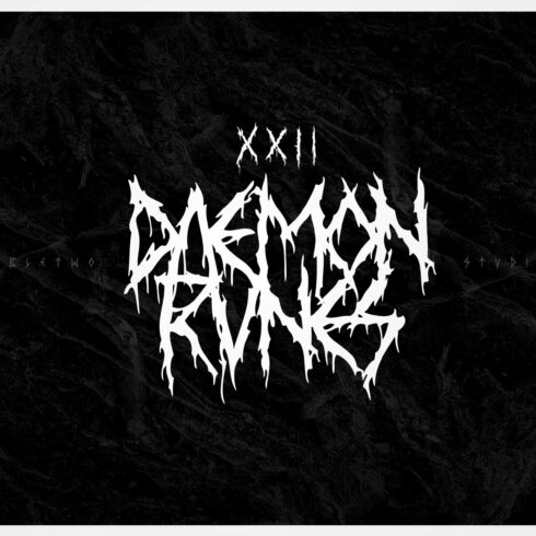 XXII Daemon Runes cover image.