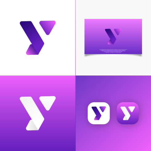 Y letter Logo dessign cover image.