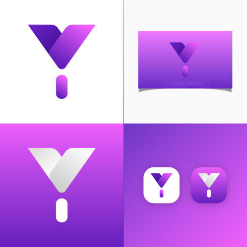 Y letter Logo design cover image.