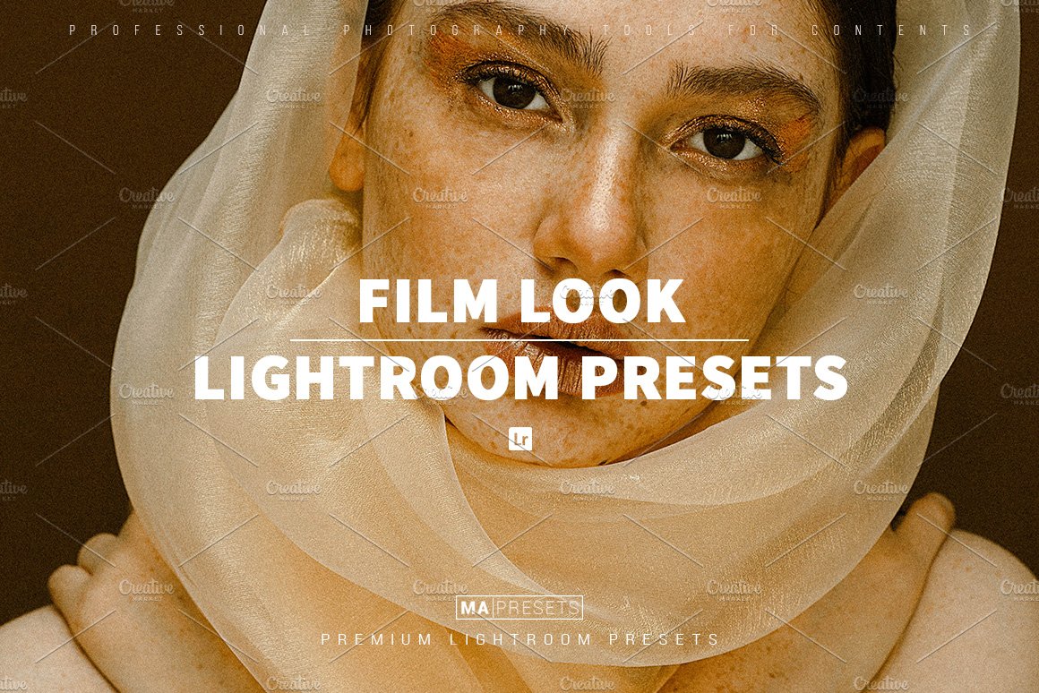 10 FILM LOOK Lightroom Presetscover image.