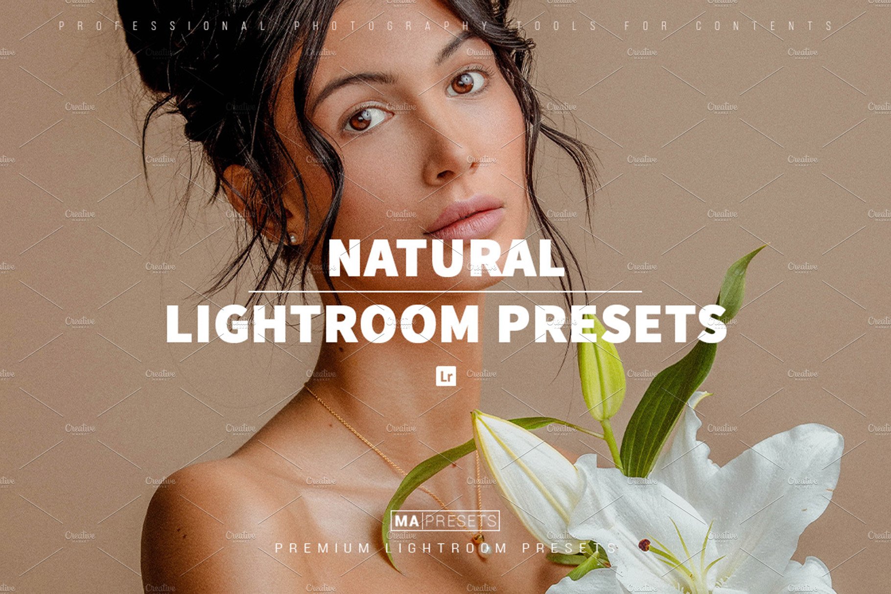 10 NATURAL Lightroom Presetscover image.