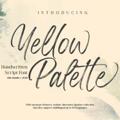 Yellow Palette cover image.