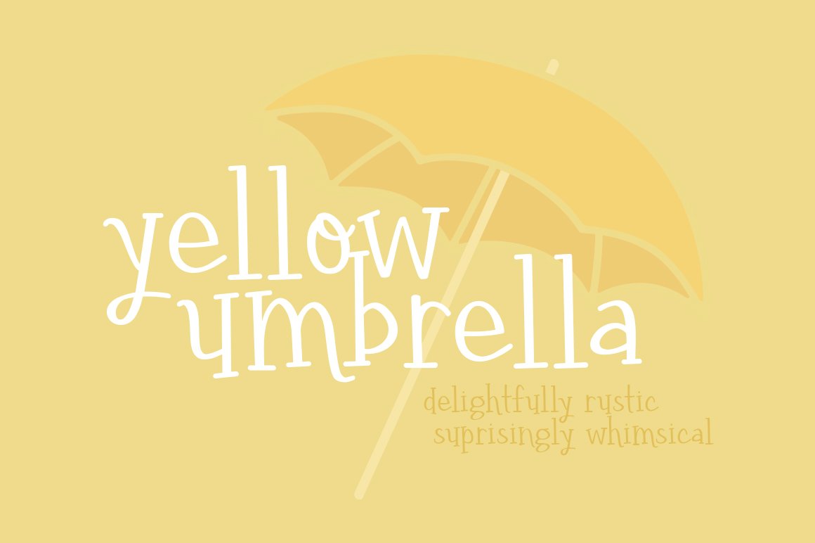 Yellow Umbrella cover image.