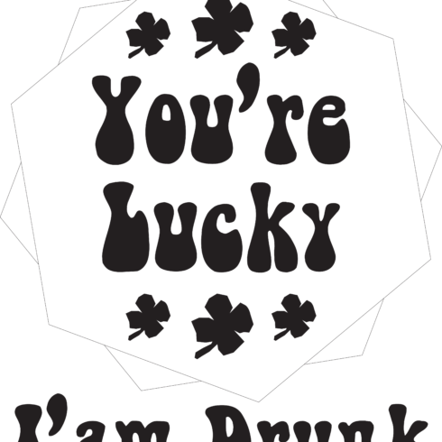 You are lucky i am drunk cover image.