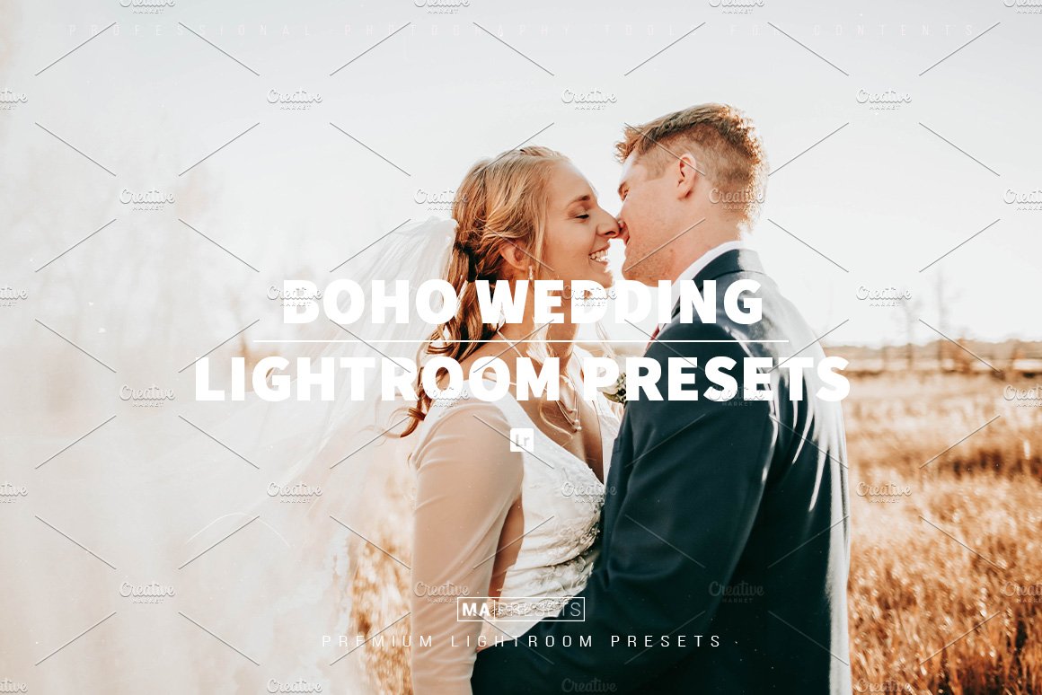 10 BOHO WEDDING Lightroom Presetscover image.