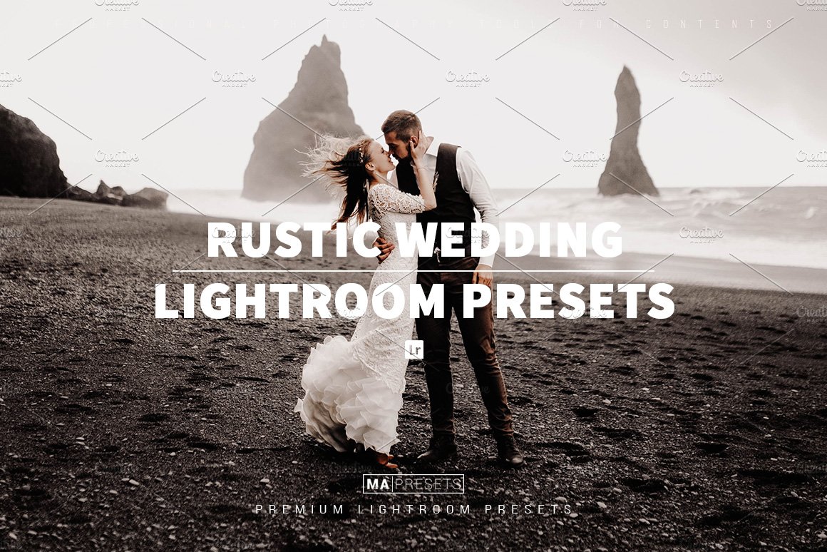 10 RUSTIC WEDDING Lightroom Presetscover image.