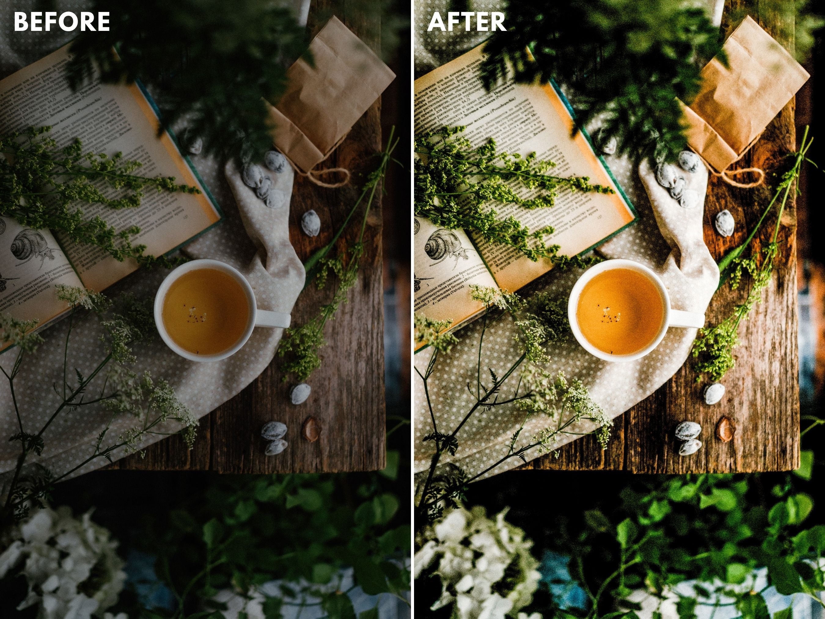 Yum Lightroom Presets For Food Photopreview image.