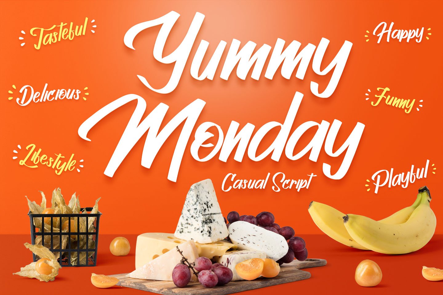 Yummy Monday - Casual Handwritten cover image.