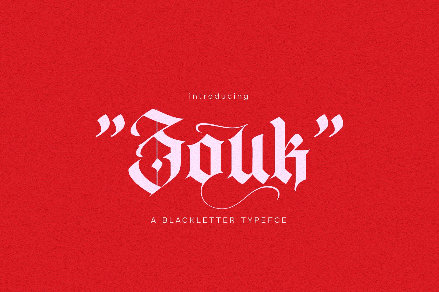 Zouk - Gothic Calligraphy cover image.