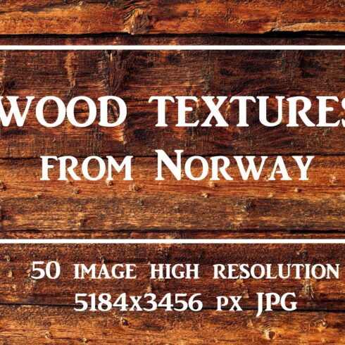 Wood textures from Norway cover image.