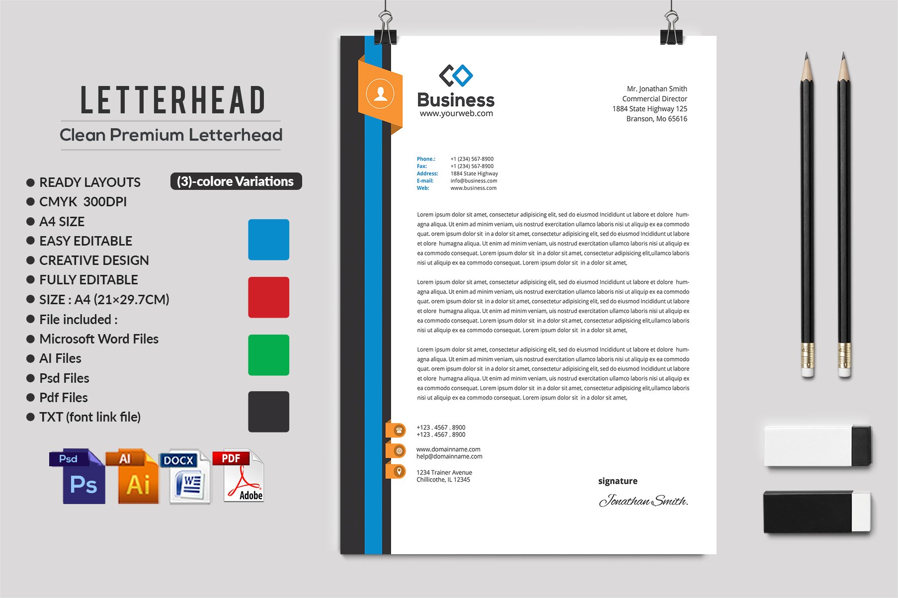 Letterhead cover image.