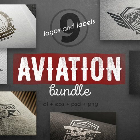 Aviation logo kit cover image.