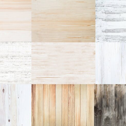 Rustic Wood Texture Digital Paper cover image.