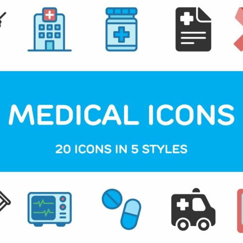 Medical Icons cover image.