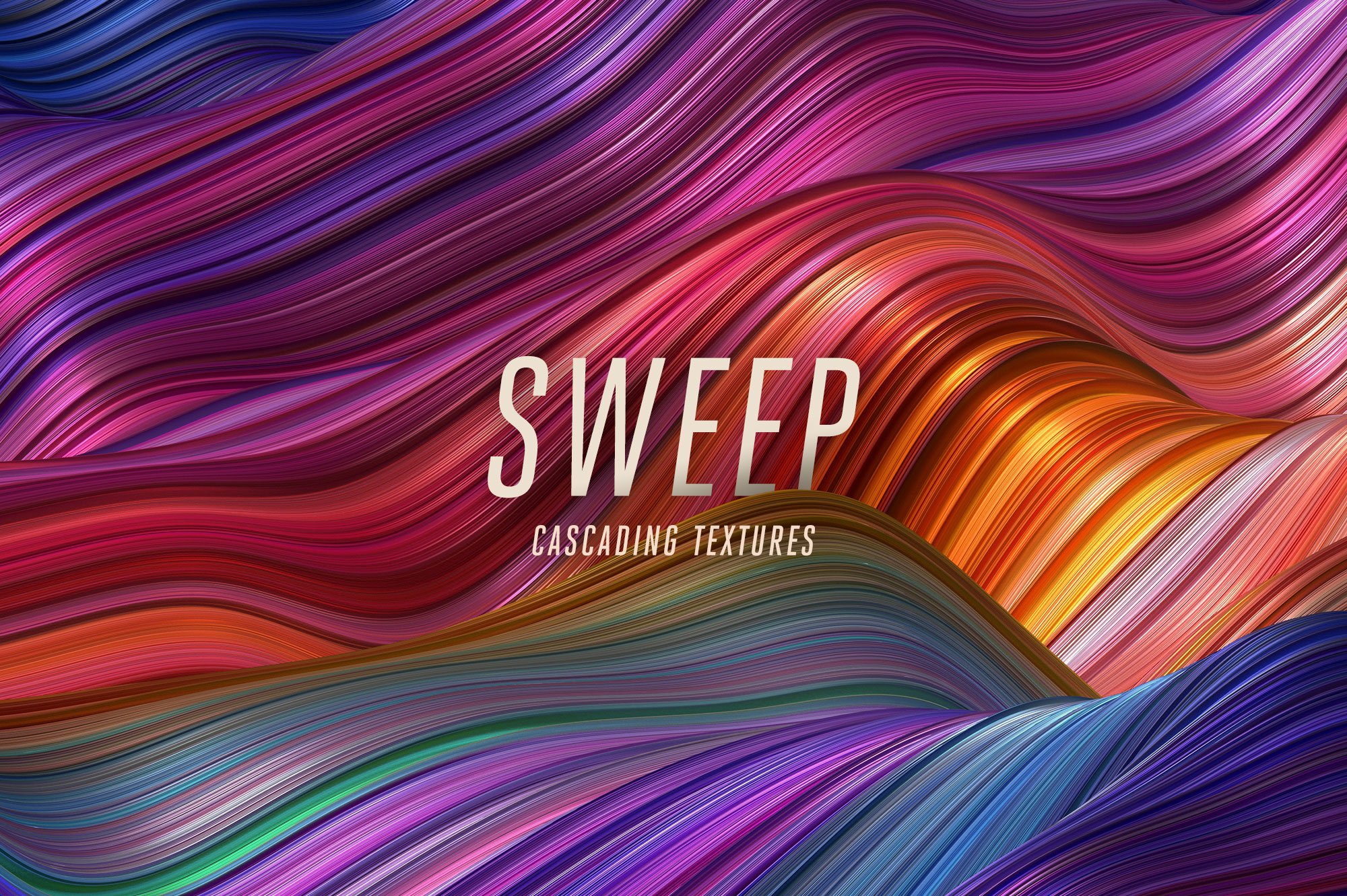 Sweep: Glossy Cascading Textures cover image.